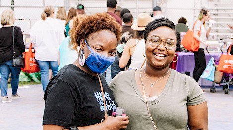 Renere Miller and Naqueta Black