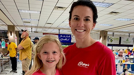 Elle and Stephanie Wright