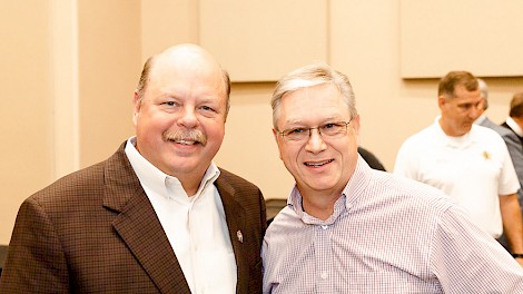 Chief Kevin Schutte and Tim O'Neal