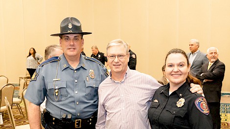 Captain Brady Gore, Tim O'Neal, Chief Kristi Bennett