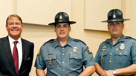 Vickers Fuqua, Captain Brady Gore, Jamie Gravier