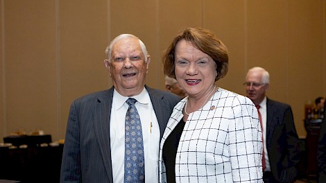 James Carlow and Rep. Carol Dalby