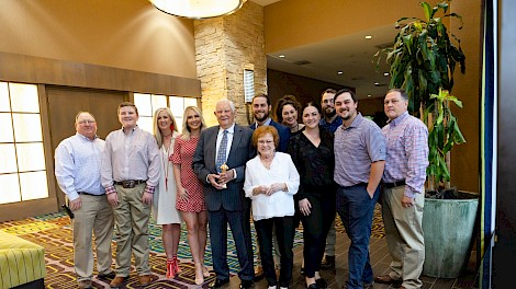 Blake, Mason, Melinda Malori Carlow, James and Nancy Carlow, Taylor Carlow, Shelby and Caleb Stephens, Sarah and Triston Carlow, Brad Carlow