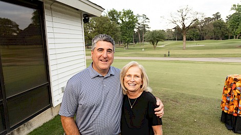 Mark Riddell and Cathy Tidwell