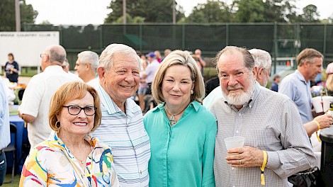 Vee and Ron Collins, Drs. Emily and Tom Cutrer