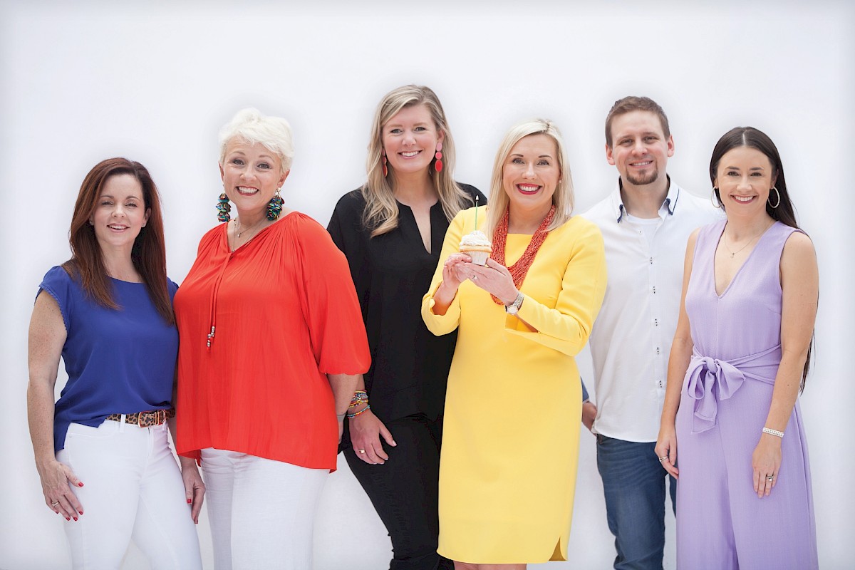 Kara Humphrey, Terri Sandefur, Leah Orr, Cassy Meisenheimer, Matt Cornelius, Megan Griffin. photo by Lindsey Clark