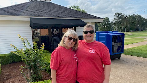 Gayle Wright and Melissa Wright Harris