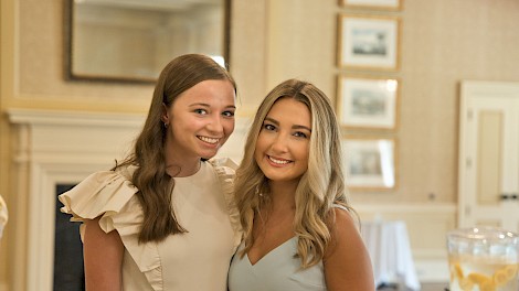 Kathryn Davis and Chloe Carpenter
