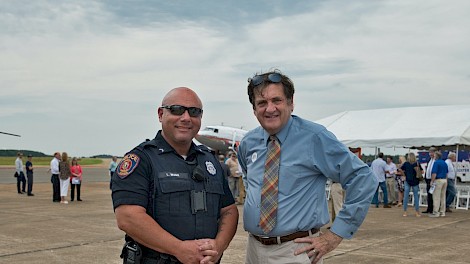 Cpl. Les Munn and Mike Malone