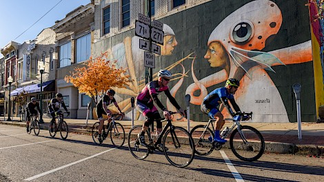 Fort Smith Murals photo courtesy of Arkansas Tourism