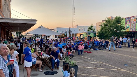 Large Community Turn-out