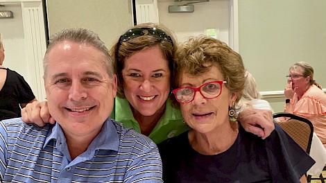 Tim and Trish Reed, Mel Walsh