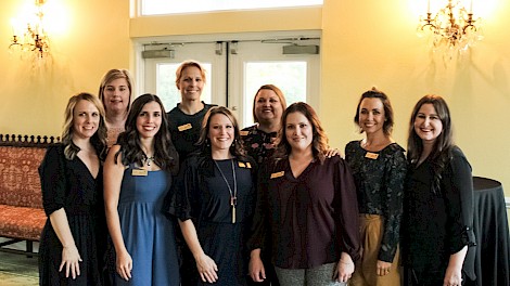 Front Row- Emily Green, Kaleigh Dodson, Missy Davison, Jessica Kelley, Savannah Quinn, Breanne Bradshaw. Back Row- Misty Honea, Maureen Fletcher, Malenda Cree