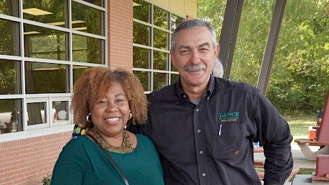 Charlotte Bradley and Steve Lance