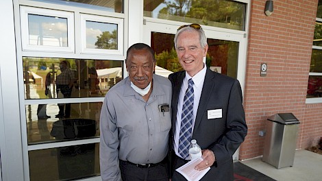 Charlie Scoggins and Dr. Phil McLarty