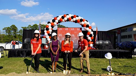 Caley Pennington, Dr. Christine Holt, Anna Powell, Casey Curtis