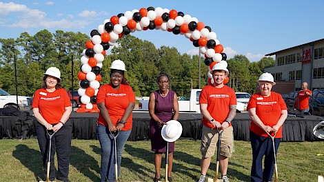 Jolane Cook, Danielle Thompson, Dr. Christine Holt, Johnny Mills, Donna Carter