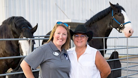 Brittany Rogers and Joan Cutler