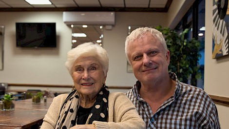 Lucille Cook and Jeff Brown
