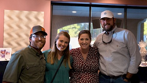 Ray and Joy Sandefur, Shelby and Andrew McElhaney