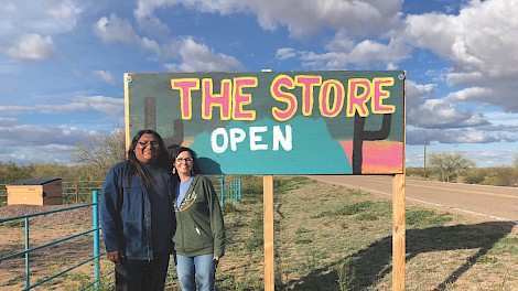 The opening of NAAF’s store which provides access to food in a food desert, submitted photo