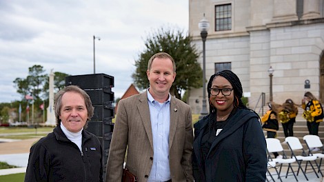 Brian Goesl, David Orr, Christie Page