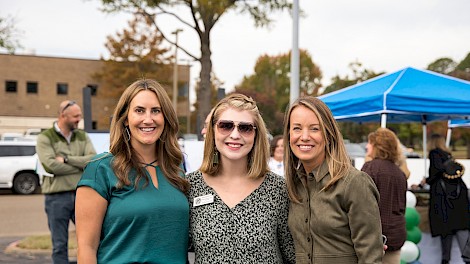 Jordan Miller, Madeleine Russell, Katie Andrus