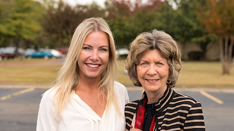 Whitney Fuqua and Mary Ann Oden