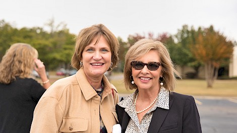 Gaye Beard and Sharon Elkins