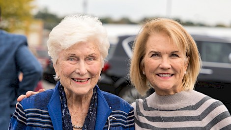 Lucille Cook and Martha Prieskorn