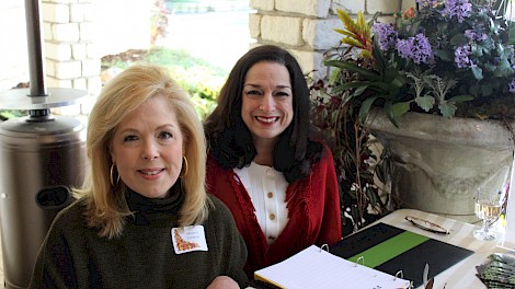 Melanie Cockerell and Julia Carpenter
