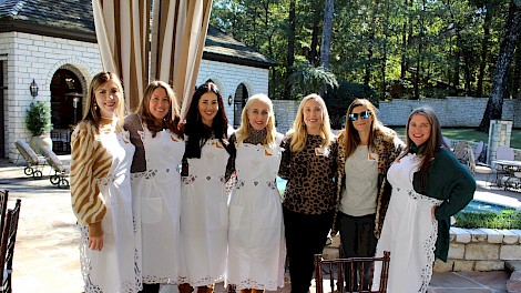 Lorie Son, Lacy White, Jessica Rich, Kristie Keller, Natasha Dowd, Taylor DeBardeleben, Melanie Dowd