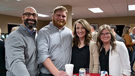 Cody Deal, Clayton and Megan Wisdom, Amy Burris