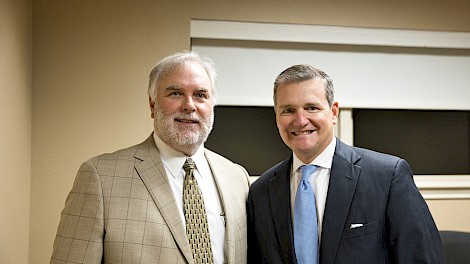 Judge Jeff Addison and Brent Langdon