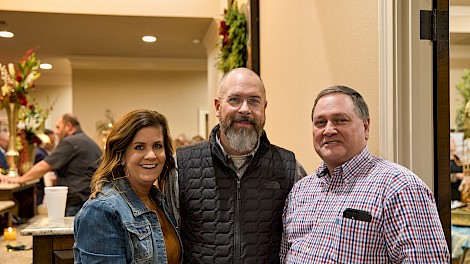 Jennifer and Nick Newton, Brad Carlow