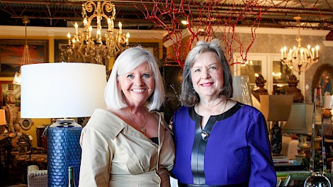 Judge Sherry Hawkins and Camille McGinnis