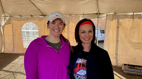 Kate Collins and Melinda Vammen