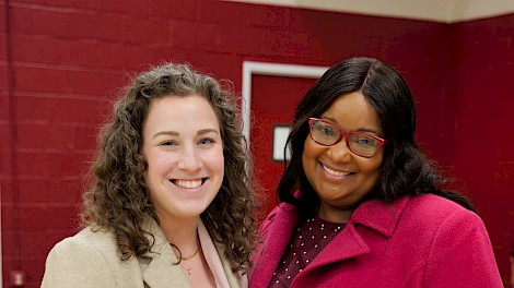 Hanan Douglas and Varonica Kennedy