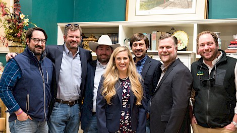 Marshall Craig, Jon Sheppard, Eric Dickeson, Matt Wilson, Justin White, Philip Mobley with Anna Beth Gorman