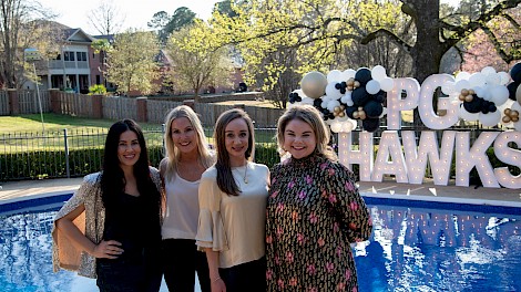 Jessica Rich, Whitney Fuqua, Clara Tengwall, Shelby Akin