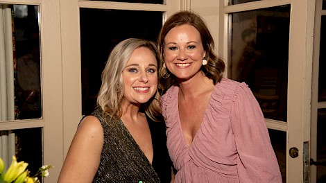 Stella Cochran and Jenni Hedrick