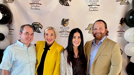 Fred and Cassy Meisenheimer, Jessica and Blake Rich