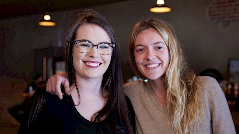 Lexi Beasley and Annemarie Sullivan