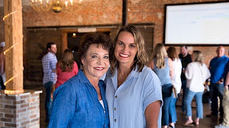 Sonja Hubbard and Corie Woodman