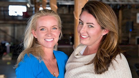 Nicole Wilson and Patty James