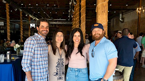 Steven Harvey, Taylor DeBardeleben, Jessica and Blake Rich