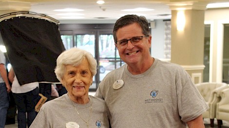 Joan Richards and Todd Partin