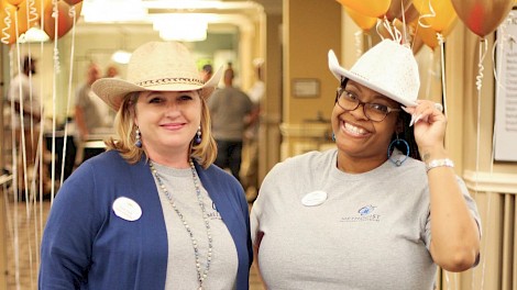 Carrie Trusty and Dede Jefferson