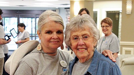 Lisa Westerman and Ginger Kettwig