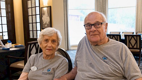 Joan Richards and Les Stratton